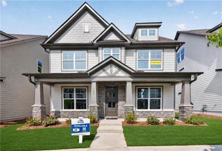 New construction Single-Family house 143 Marble Tree Wy, Ball Ground, GA 30107 plan Abbeyville - image