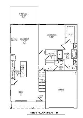 New construction house 2135 Currituck Dr, Sumter, SC 29153 plan Rivercrest II - image