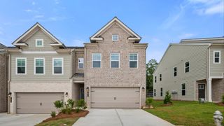 New construction Townhouse house 201 Abbotts Crossing Cir, Conyers, GA 30094 plan Luca - image