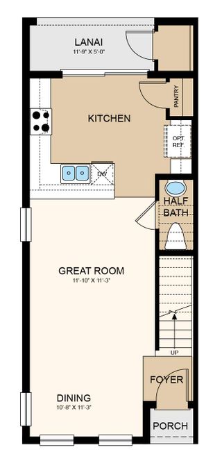 New construction  house 10624 Orbit Ter, Sarasota, FL 34241 plan Hazel - image
