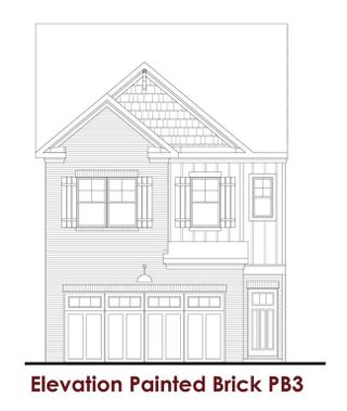 New construction Townhouse house 339 Brook Landing Cir, Auburn, GA 30011 plan Durham - image