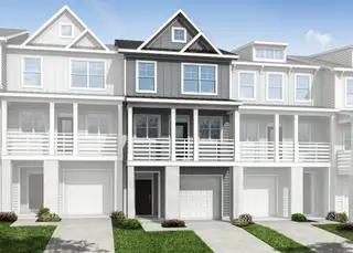 New construction Townhouse house 447 Katies Scenic Ct, Charleston, SC 29492 plan Ashley - image