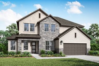New construction Single-Family house 216 Smoke Signal Ct, Liberty Hill, TX 78642 Windsor- photo