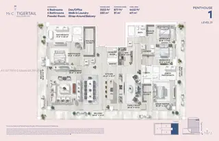 New construction Condo house 2678 Tigertail Ave, Unit PH1, Miami, FL 33133 - image