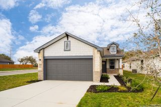 New construction Single-Family house 16531 Ginger Crossing, Elmendorf, TX 78112 Nantucket- photo