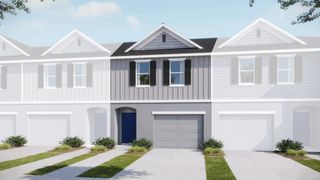 New construction Townhouse house 10627 Ironwood Tree Wy, San Antonio, FL 33576 plan St Sebastian - image