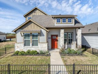 New construction Single-Family house 205 Pinnacle Ln, Kyle, TX 78640 The Lady Bird A- photo