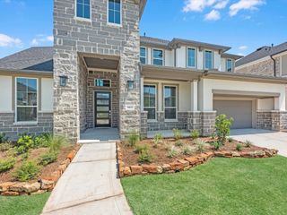New construction Single-Family house 5407 Rocky Banks Wy, Fulshear, TX 77441 plan Bethel - image