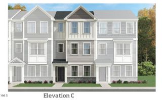 New construction Townhouse house 405 Deercroft Drive, Apex, NC 27539 Manteo II- photo