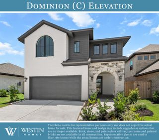 New construction Single-Family house 107 Candlelight Ridge Ct, Richmond, TX 77406 plan The Dominion - image