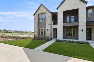 New construction Townhouse house 2526 Campden Mews, Allen, TX 75013 plan Rutherford - image