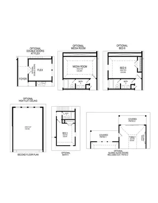 New construction Single-Family house 5253 Valkaria St, Fort Worth, TX 76179 plan Roosevelt F - image