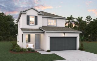 New construction Single-Family house 8128 Sunny Point Trl, Parrish, FL 34219 plan Salerno - image