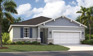 New construction Single-Family house 937 Pearlwood Lp, Eagle Lake, FL 33839 plan Portland - image