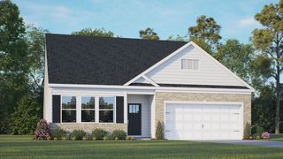New construction Single-Family house 115 E Holly Oak Wy, Stokesdale, NC 27357 plan 2433 - image