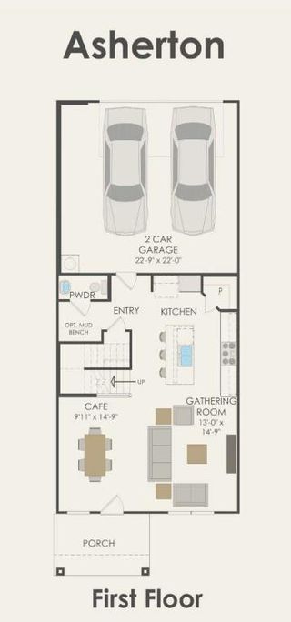 New construction Townhouse house 1280 E Main St, Unit 604, Round Rock, TX 78664 plan Asherton - image