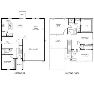 New construction house 2898 Hornbill Dr, St. Cloud, FL 34772 plan Primrose - image