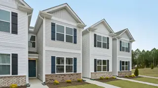 New construction Townhouse house 5816 Brambleberry Wy, Raleigh, NC 27616 plan Jonathan - image