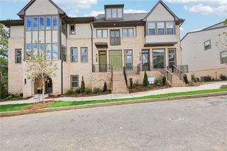 New construction Townhouse house 3848 Allegretto Circle, Atlanta, GA 30339 Prelude Homeplan- photo