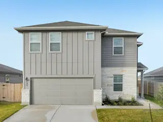 New construction Single-Family house 129 Honey Bee Rd, Jarrell, TX 76537 plan The Channing (850) - image