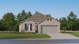 New construction house 6614 Sleepy Orange Ct, Needville, TX 77461 plan Clearwater - image