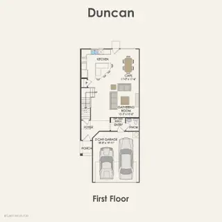 New construction Townhouse house 2725 Woodall Dr, Unit 1601, Cedar Park, TX 78613 Duncan- photo