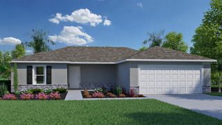New construction Single-Family house 1245 Bishop Rd, Spring Hill, FL 34608 plan Indigo - image
