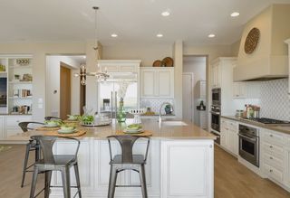 New construction Single-Family house 613 E Peach Tree St, Queen Creek, AZ 85140 plan Genova Elevation B - image