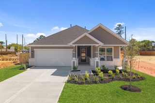 New construction Single-Family house 5307 Wittenberg Wy, Spring, TX 77379 plan Olive III Trinity Grove Country - image