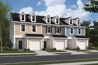 New construction Townhouse house 2222 Bright Shore St, Raleigh, NC 27610 plan Mordecai - image