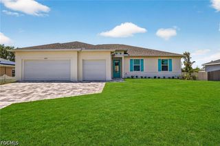 New construction Single-Family house 2212 Nw 1St Pl, Cape Coral, FL 33993 plan The Bluewater Cove - image