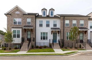 New construction Townhouse house 626 Skytop Drive, Unit 159, Cumming, GA 30040 Garwood- photo