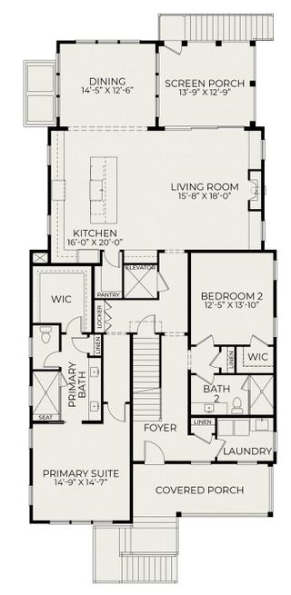 New construction Single-Family house 327 Simone Dr, Charleston, SC 29492 plan Rhoden - image