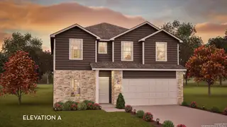 New construction Single-Family house 161 Buttercup Aly, San Antonio, TX 78253 plan Concho - image