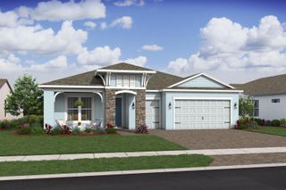 New construction  house 10121 Nw Field Flower Trl, Port St. Lucie, FL 34987 plan Morse - image