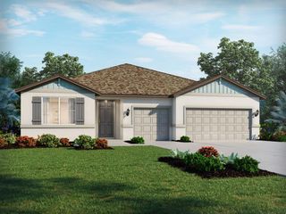 New construction Single-Family house 2309 Citrus Bloom Drive, Bartow, FL 33830 Oakhurst- photo