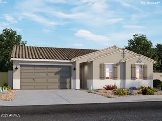 New construction house 16046 W Bronco Trl, Surprise, AZ 85387 plan Everett - image