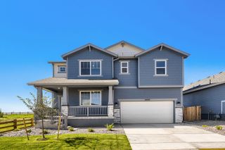 New construction Single-Family house 46434 Heritage Ave, Bennett, CO 80102 plan Willow - image