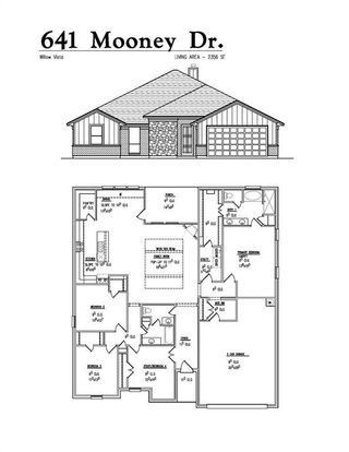 New construction Single-Family house 641 Mooney Drive, Saginaw, TX 76179 - photo