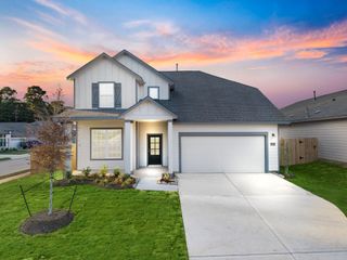 New construction house 24242 Dewey Trl, Magnolia, TX 77355 plan Thames - image