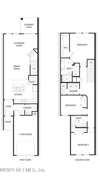 New construction house 393 Seaport Breeze Rd, St. Augustine, FL 32095 plan HARPER - image
