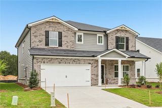New construction Single-Family house 4427 Brick Tunnel St, Powder Springs, GA 30127 plan Johnson - image