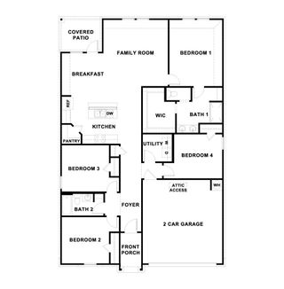 New construction  house 216 Rock Springs Dr, Marble Falls, TX 78654 The Irvine- photo