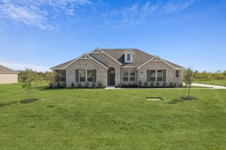 New construction house 741 Prairie Look Ct, Waxahachie, TX 75165 plan Verona - image