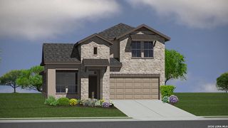 New construction Single-Family house 119 Hazel Peak, Boerne, TX 78006 plan The Caspian - image