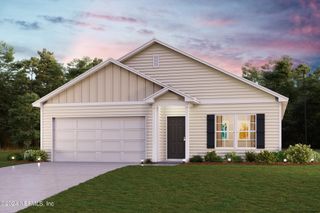 New construction house 16 Rolling Fern Dr, Palm Coast, FL 32164 plan CABOT - image