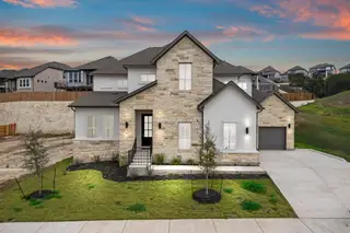 New construction Single-Family house 1416 Jolie Rose Bnd, Leander, TX 78641 plan Kaufman - image