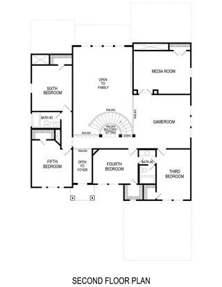 New construction house 991 Georgetown Pl, Prosper, TX 75078 plan Crestwood 2FSW - image