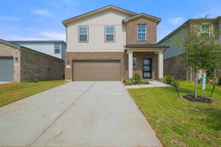 New construction Single-Family house 8364 Bristlecone Pine Way, Magnolia, TX 77354 The Trinity Brick- photo