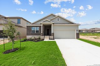 New construction Single-Family house 1108 Water Valley, Seguin, TX 78155 Esparanza- photo